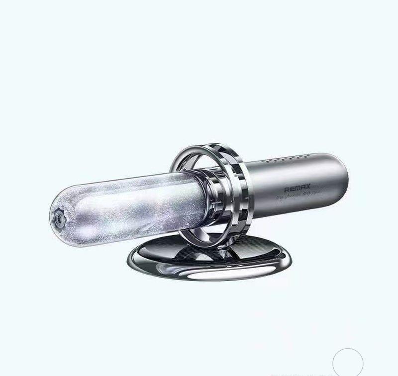 CAR AIR FRESHENER REMAX TIMEGLASS RM-C12 silver