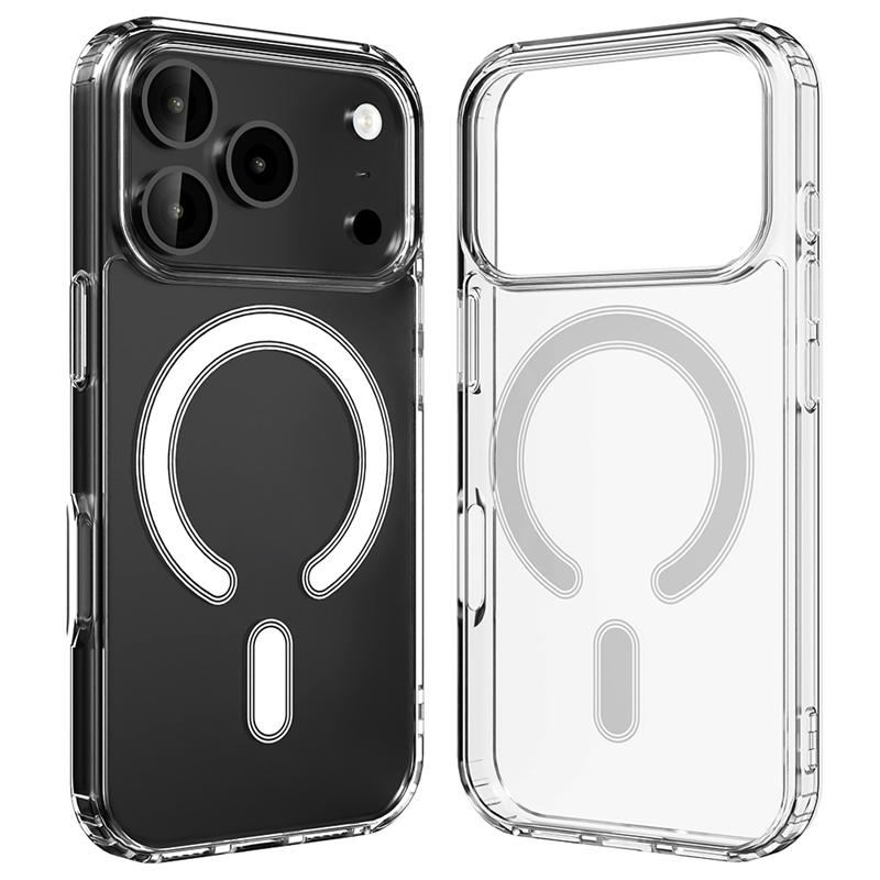 Mercury Jell Hard MagSafe fodral för iPhone 17 Pro / 18 Pro transparent