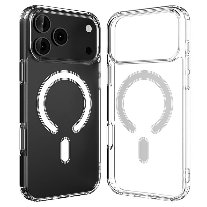 Mercury Jell Hard MagSafe fodral för iPhone 17 Pro Max / 18 Pro Max transparent
