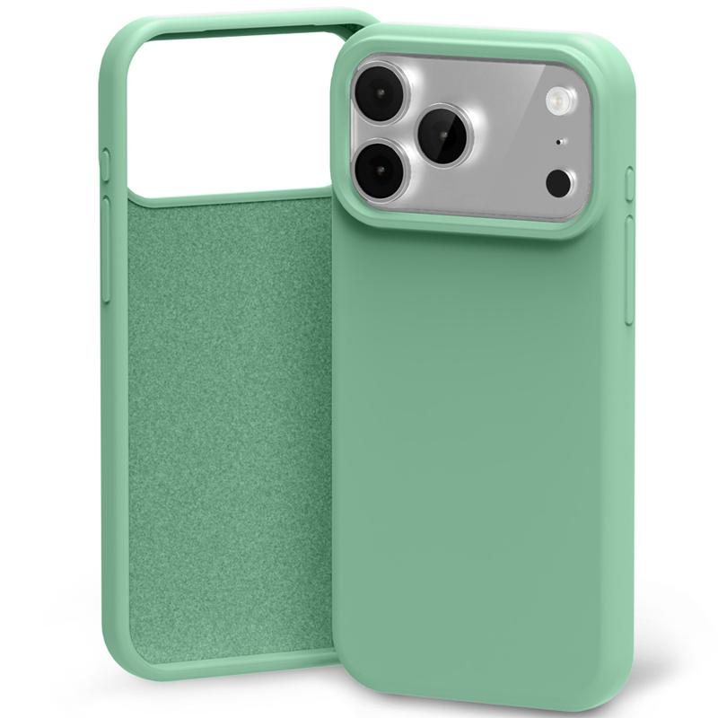 Mercury Silicone fodral för iPhone 17 Pro Max / 18 Pro Max grön