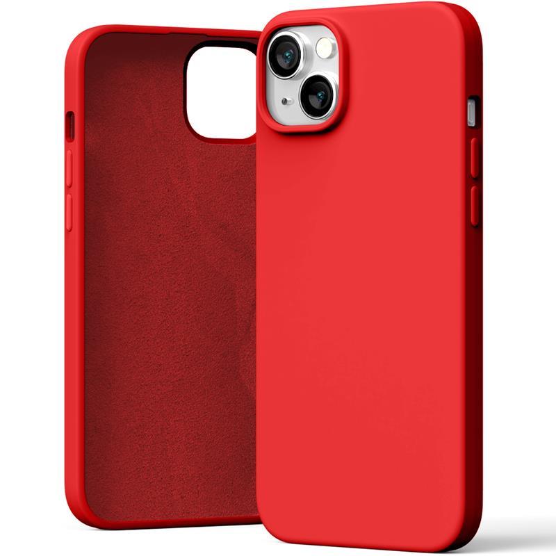 Mercury Silicone fodral för Samsung Galaxy A37 5G röd