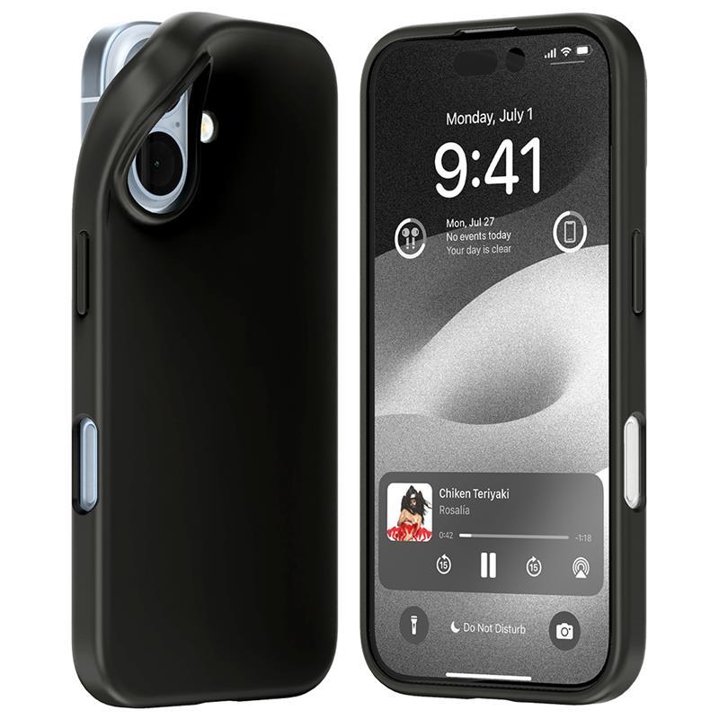 Mercury Soft Feeling Jelly fodral do Samsung Galaxy S25 Plus svart