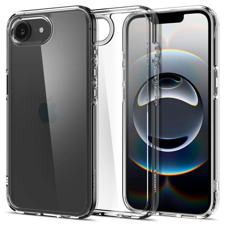SPIGEN ULTRA HYBRID IPHONE 16E CRYSTAL transparent