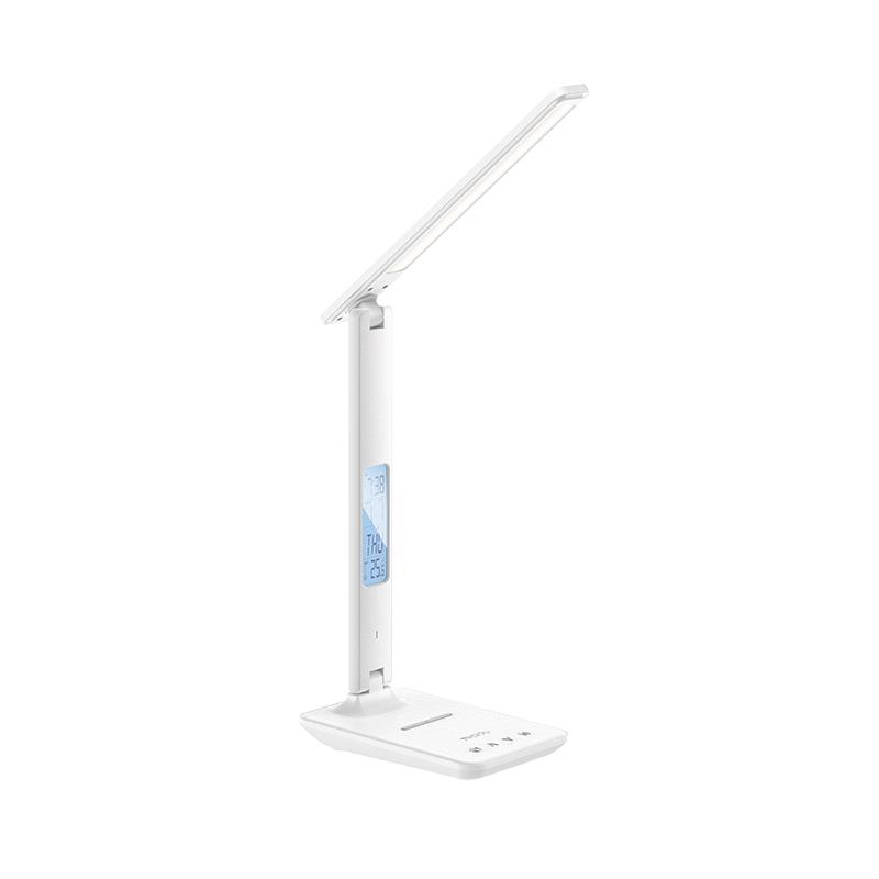 YESIDO DESK LAMP DS20 + INDUCTIVE laddare LED vit