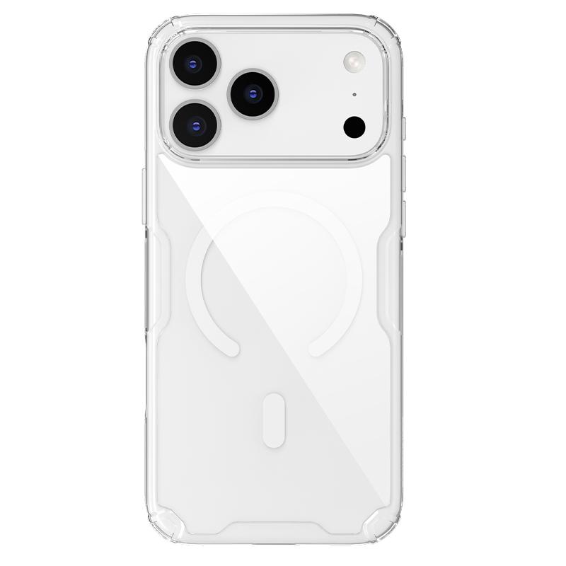 Nillkin Nature Pro Magnetic fodral för iPhone 17 Pro Max / 18 Pro Max transparent