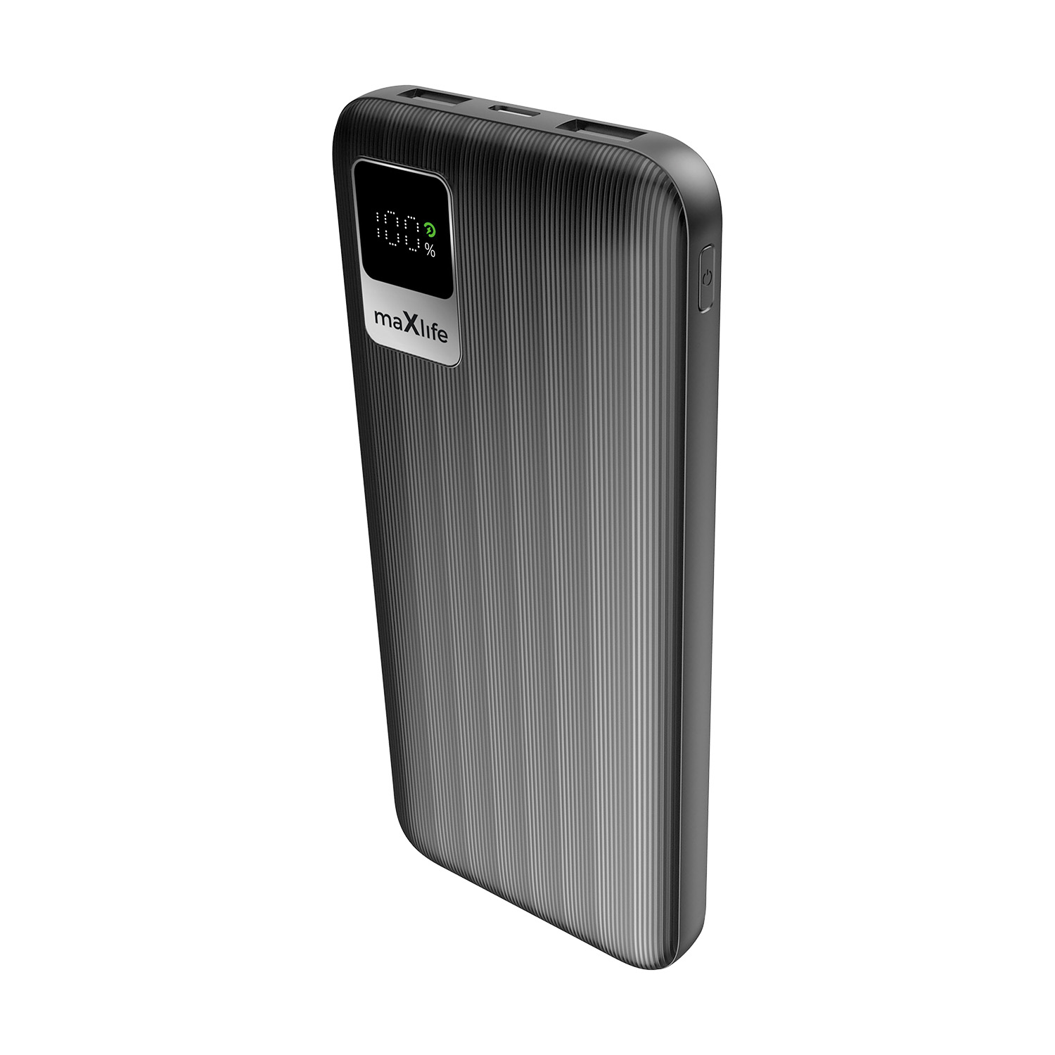 Maxlife power bank MXPB-07 10000 mAh svart
