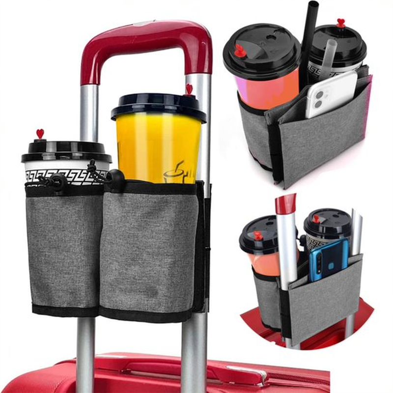 LUGGAGE CUP hållare svart