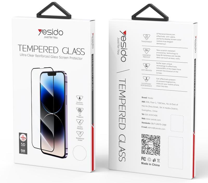 YESIDO 5D GLASS iPHONE 16 PRO TG01
