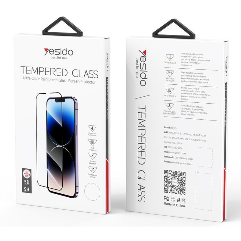 Yesido Glass 5D för Xiaomi Redmi Note 14 5G TG01