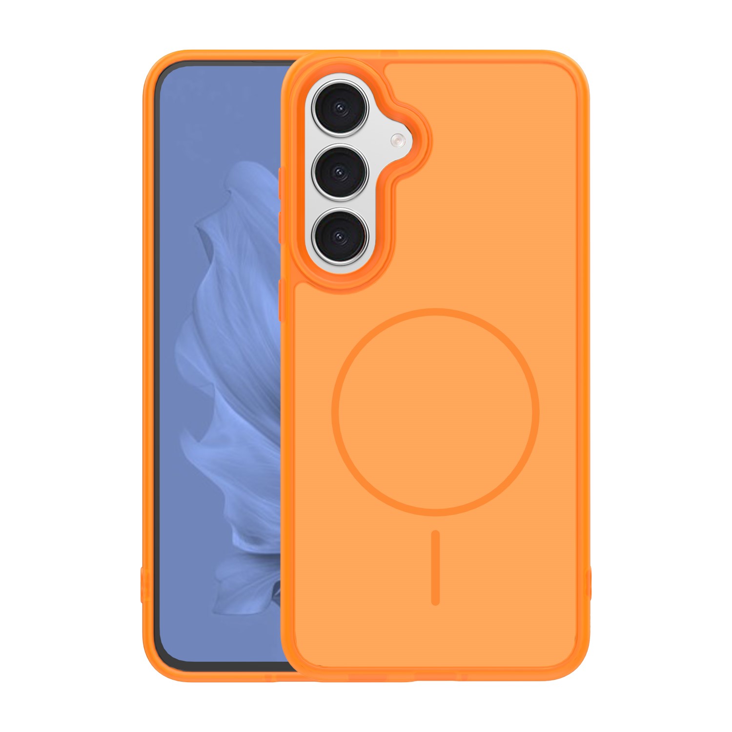 Frame Thin Mag skal för Samsung Galaxy S26 Plus orange