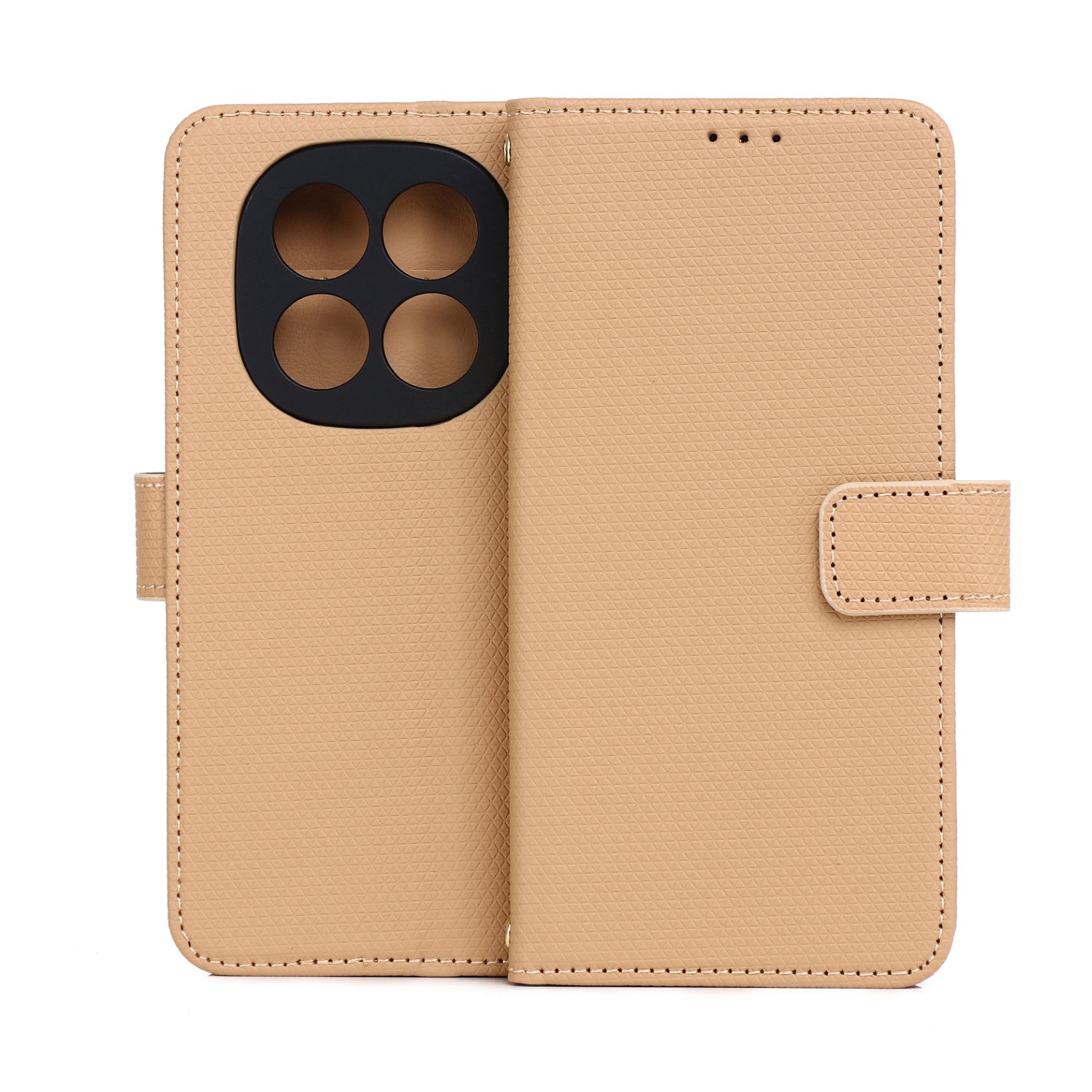 Smart Triangle fodral för Xiaomi Redmi Note 14 Pro Plus 5G (Global) brun