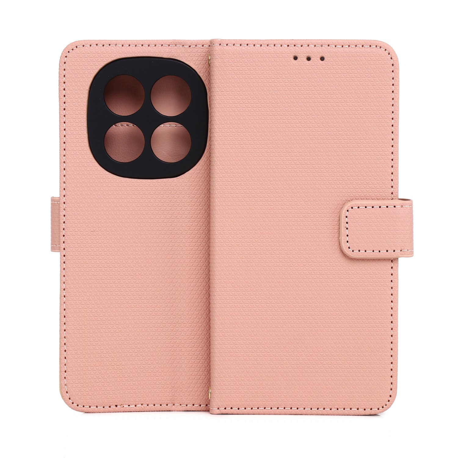Smart Triangle fodral för Xiaomi Redmi Note 14 Pro Plus 5G (Global) rosa