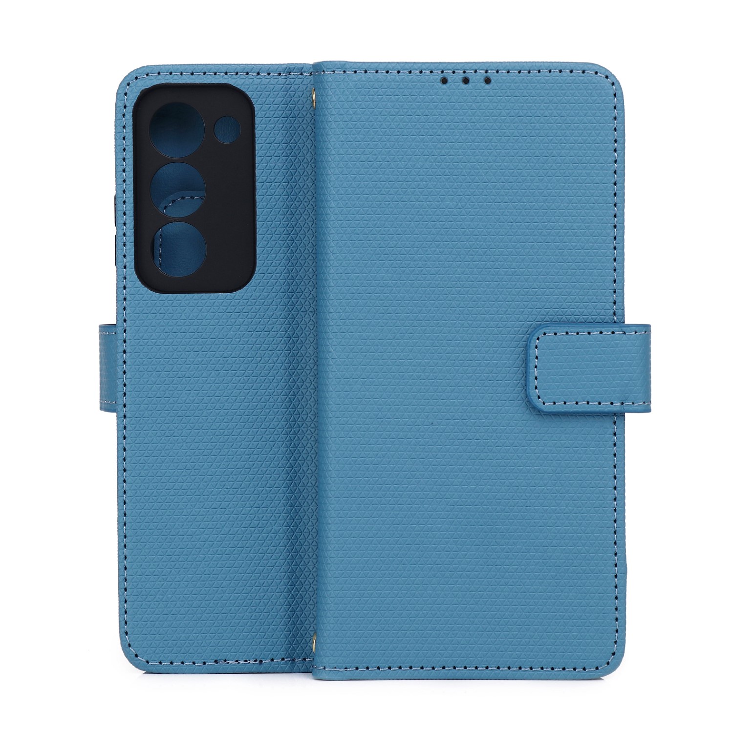Smart Triangle fodral för Oppo A5 5G blå