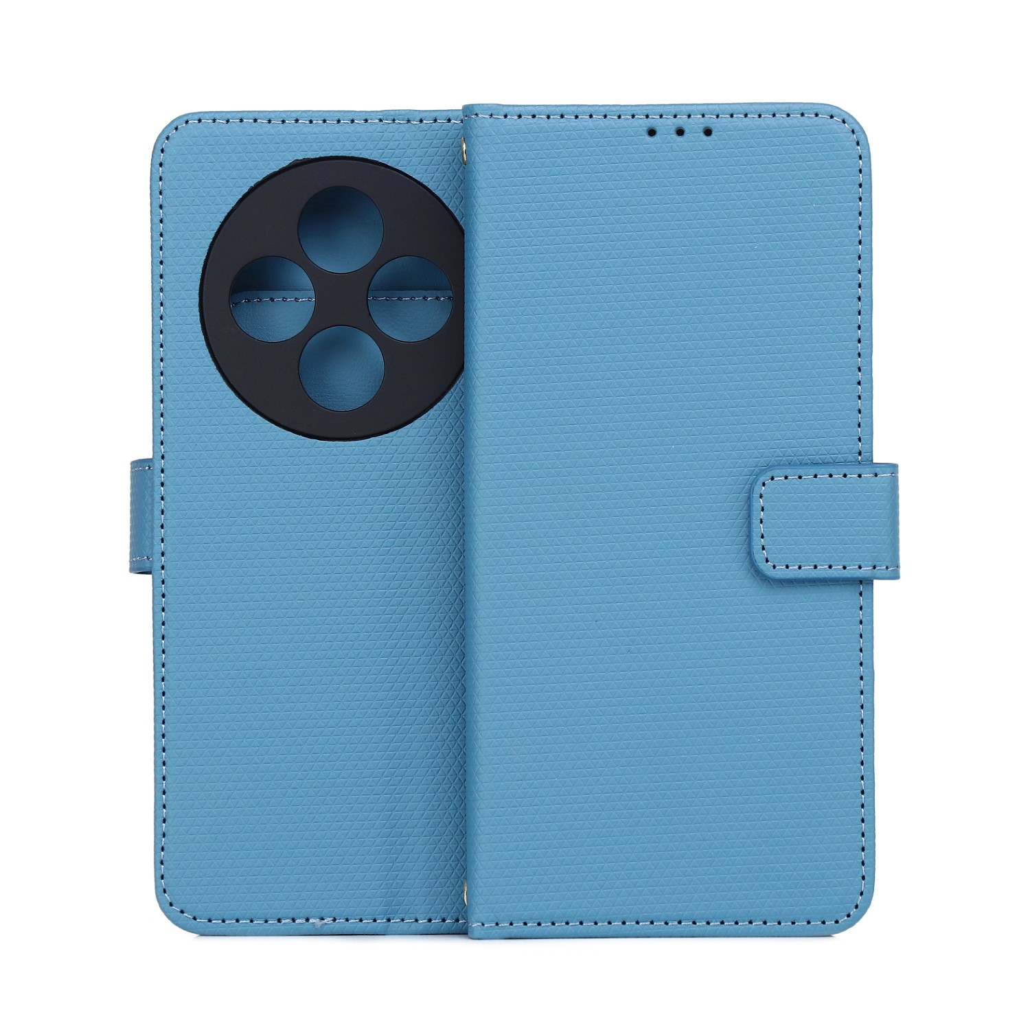 Smart Triangle fodral för Xiaomi Redmi 14C 4G / 14C 5G / POCO C75 / Redmi 17C 4G blå