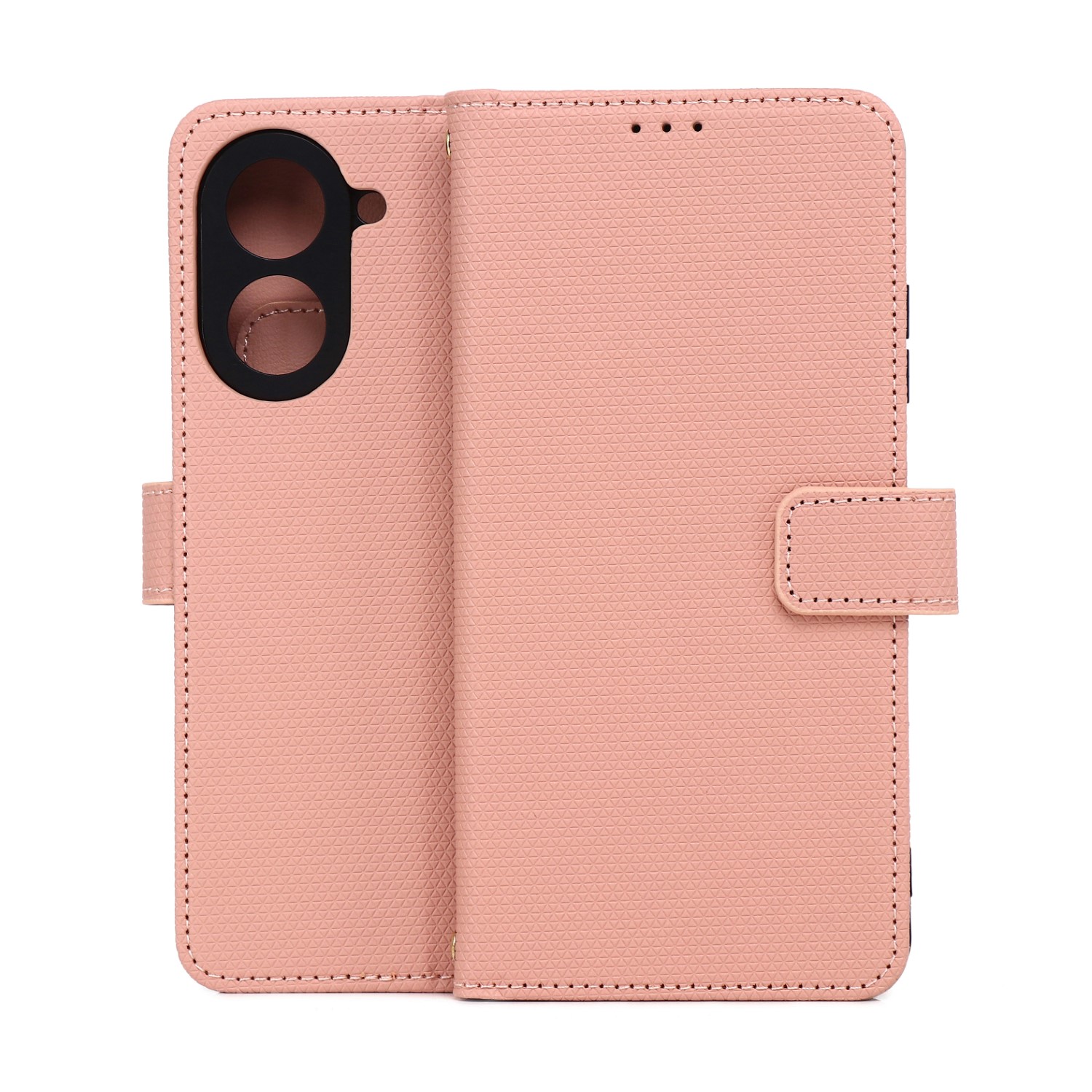 Smart Triangle fodral för Oppo A5 5G rosa