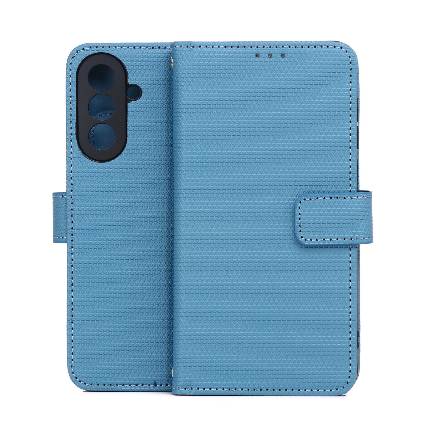 Smart Triangle fodral för Samsung Galaxy A17 4G / A17 5G / A26 5G / A18 5G blå