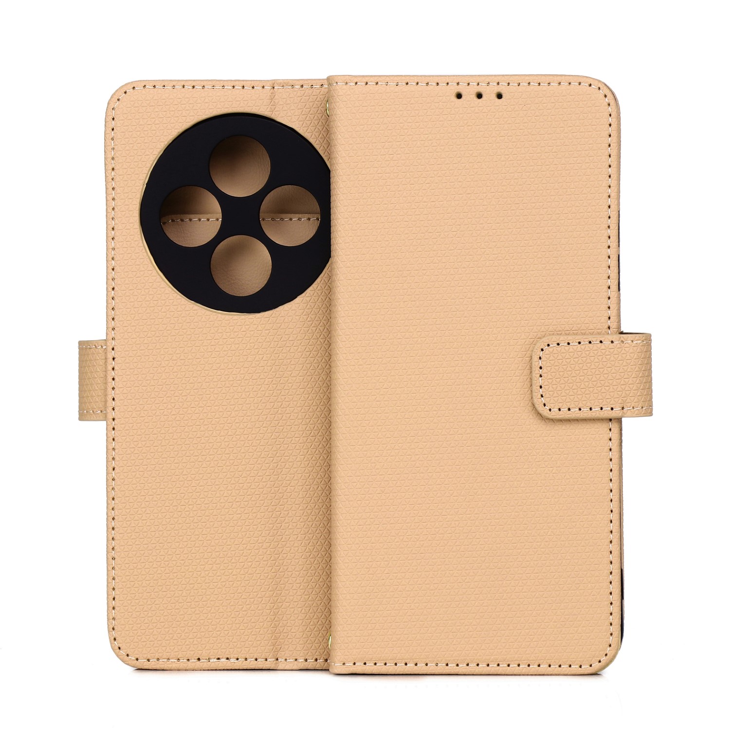 Smart Triangle fodral för Xiaomi Redmi 14C 4G / 14C 5G / POCO C75 / Redmi 17C 4G brun