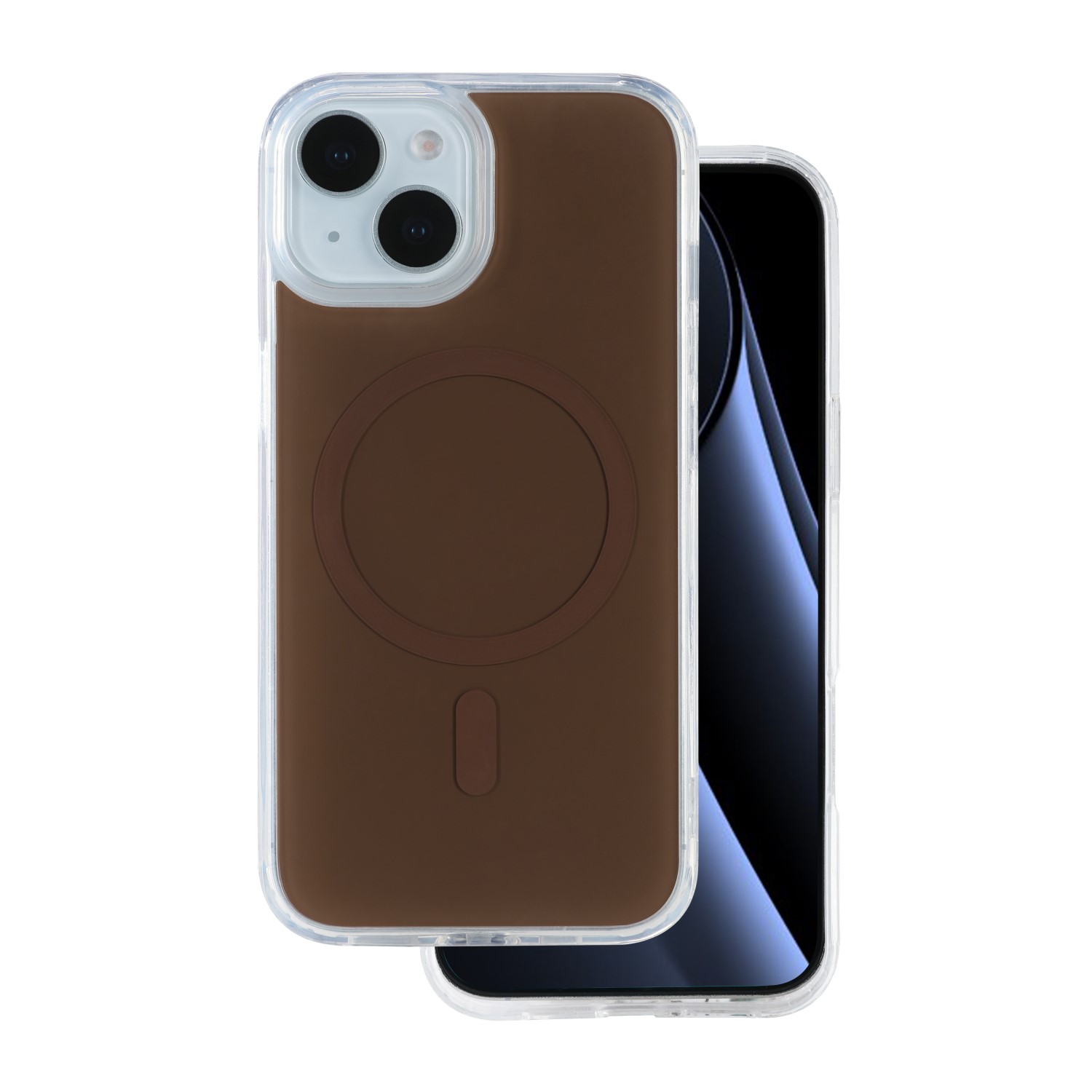 Lowkey Mag för iPhone 12 / 12 Pro brun