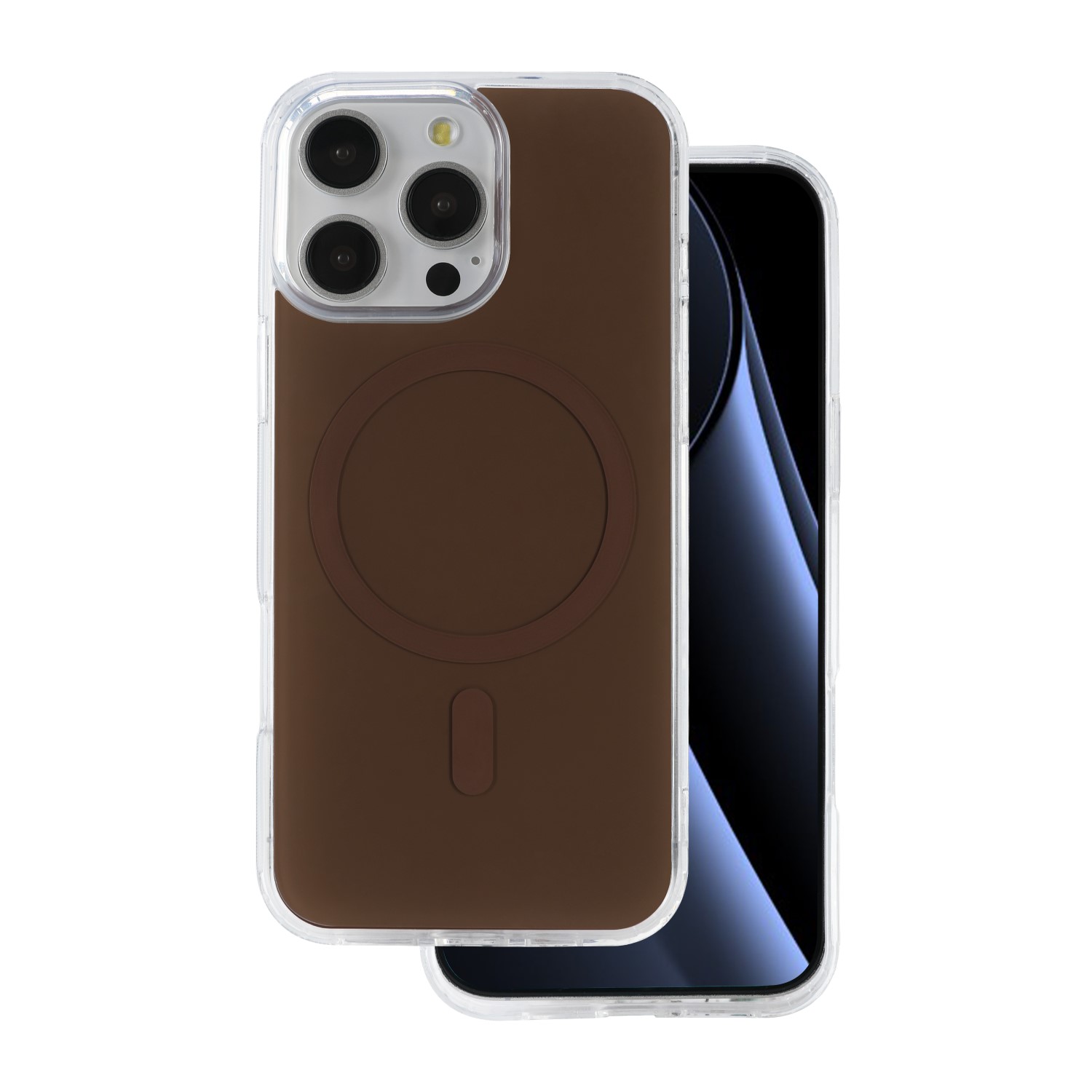Lowkey Mag för iPhone 14 Pro brun