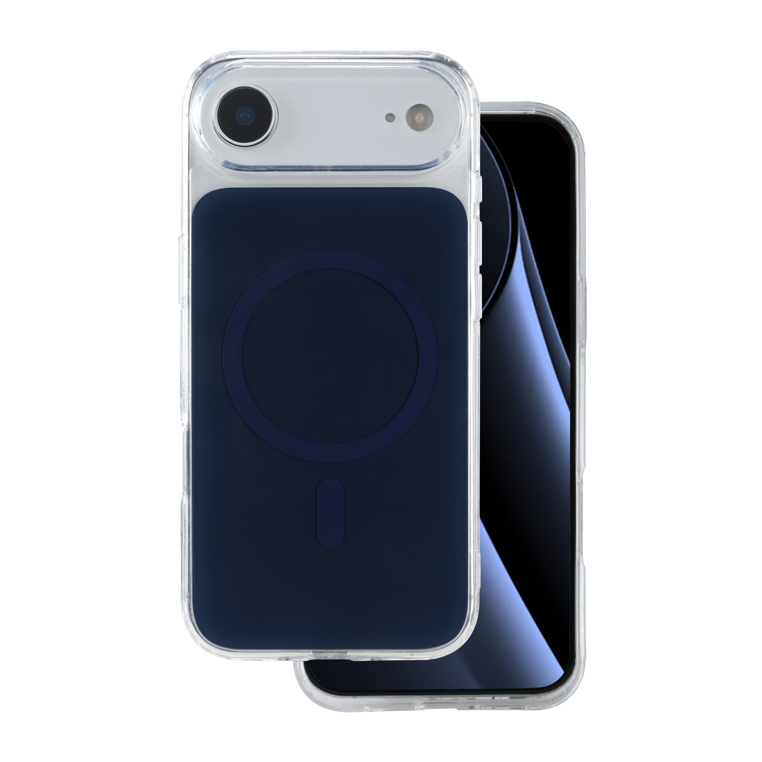 Lowkey Mag för iPhone 17 Air mörkblå