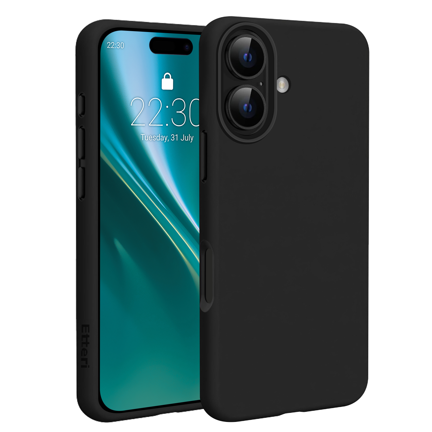 Etteri Silicone Mag skal för iPhone 17 svart