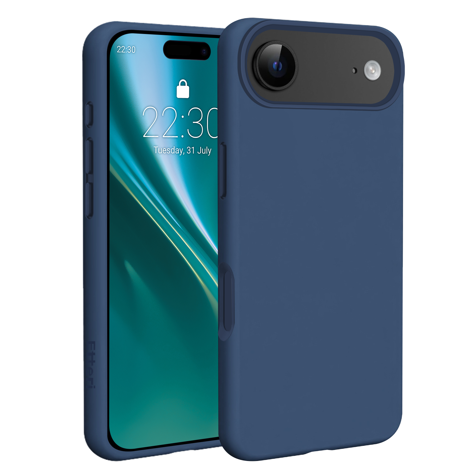 Etteri Silicone Mag skal för iPhone 17 Air mörkblå