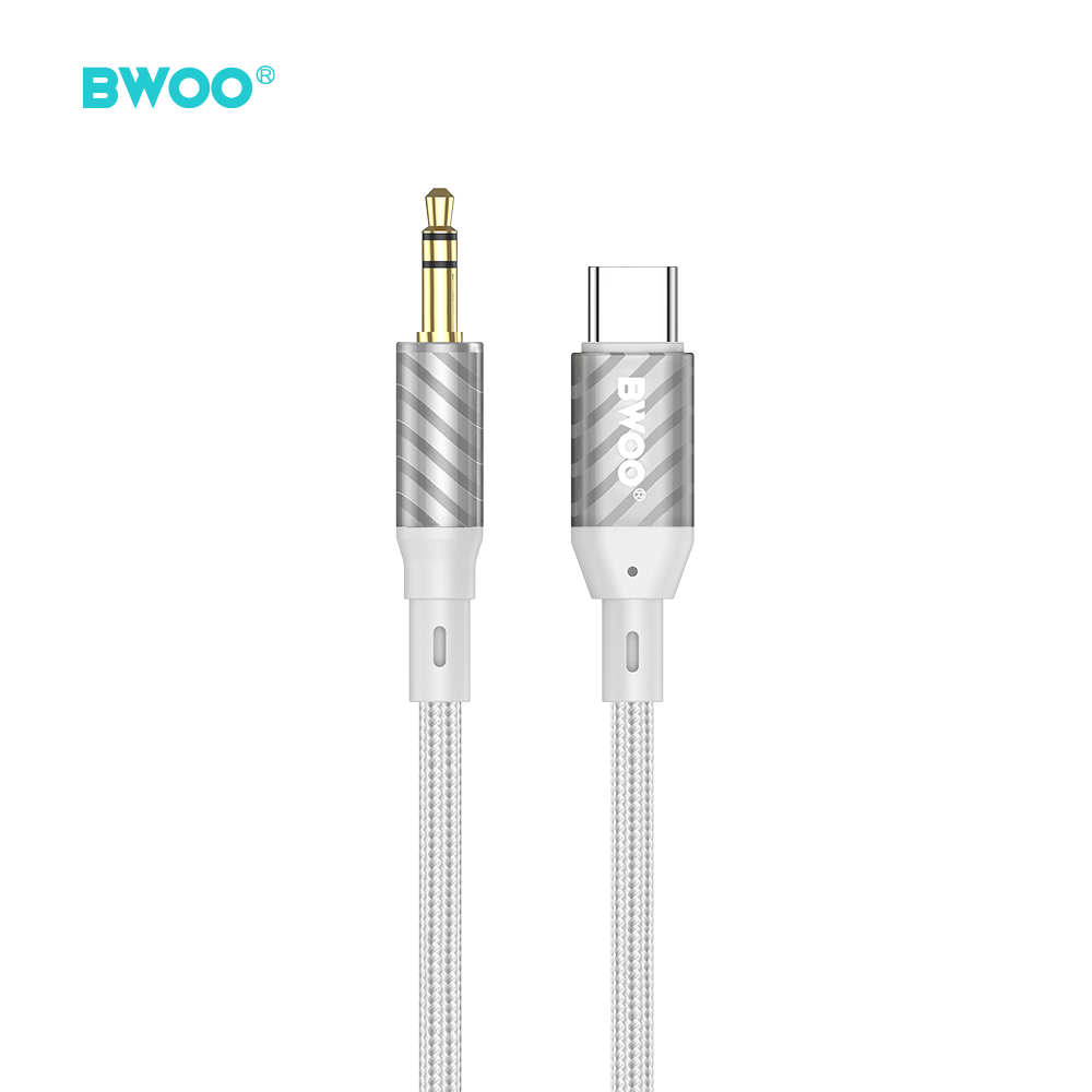 BWOO AUX kabel Type C to 3 5mm Jack audio AUX074