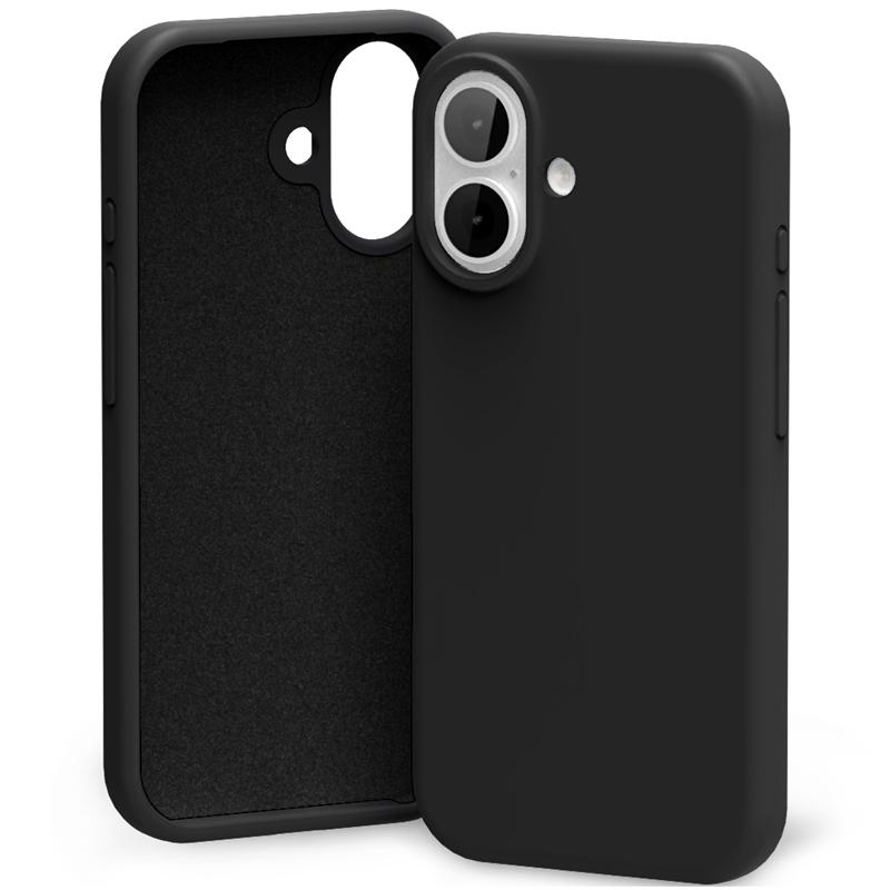 Mercury Silicone fodral för iPhone 17 svart