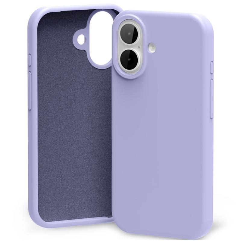 Mercury Silicone fodral för iPhone 17 lavender grå