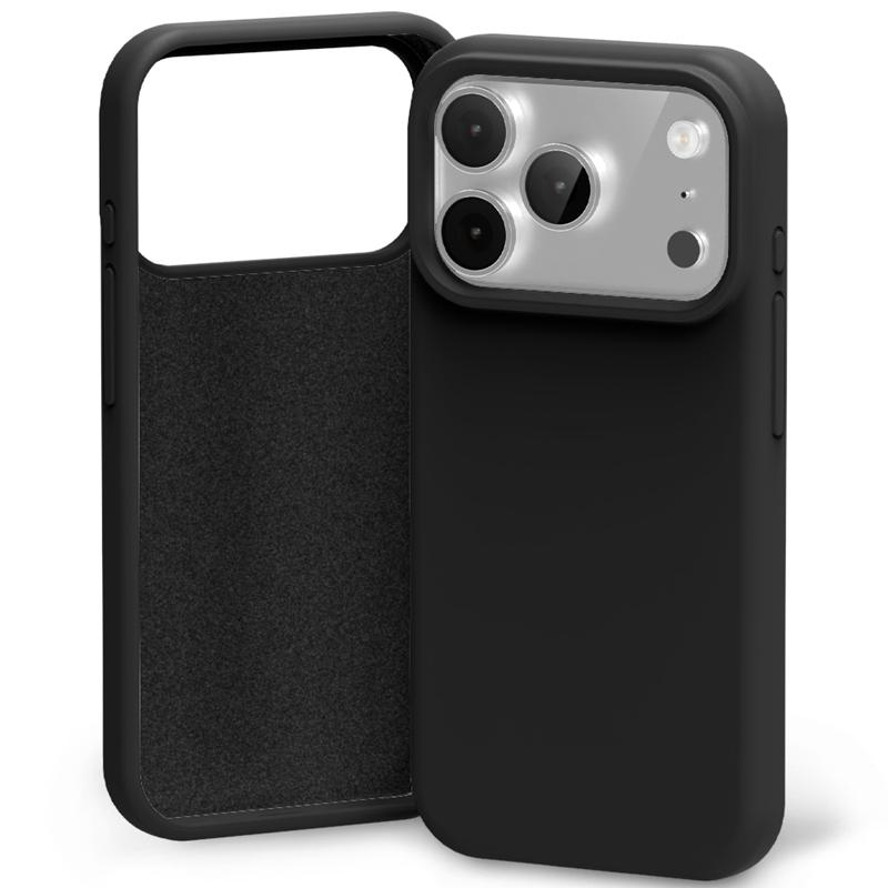 Mercury Silicone fodral för iPhone 17 Pro / 18 Pro svart