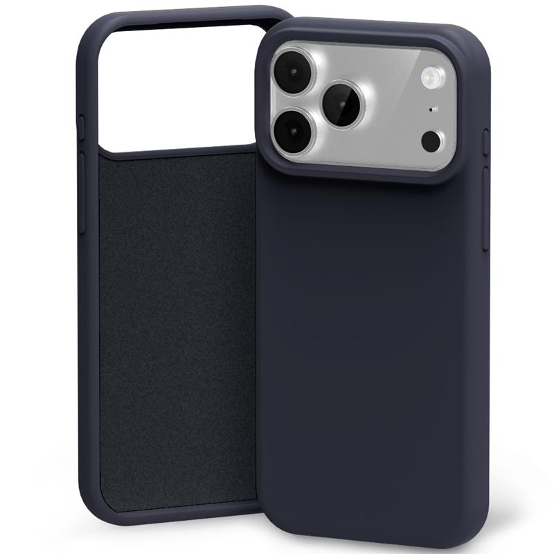 Mercury Silicone fodral för iPhone 17 Pro Max / 18 Pro Max marinblå