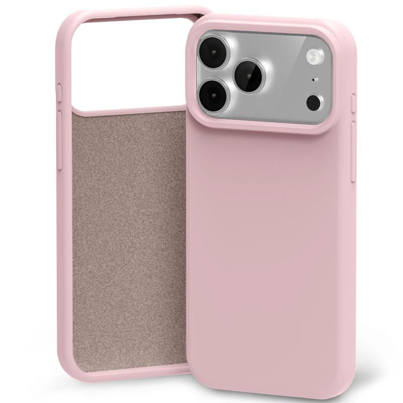 Mercury Silicone fodral för iPhone 17 Pro Max / 18 Pro Max rosa sand