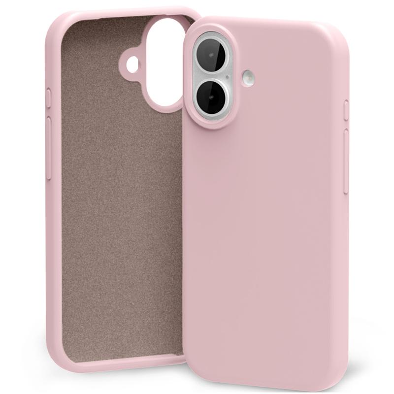 Mercury Silicone fodral för iPhone 17 rosa sand