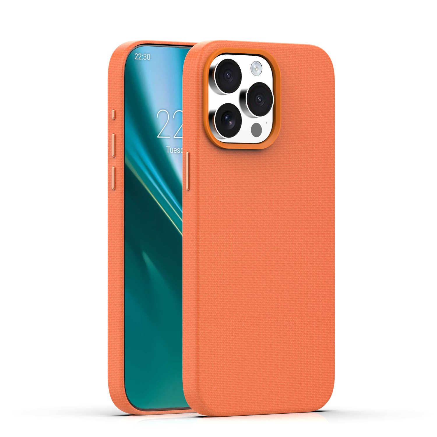 Etteri Elegant Mag skal för iPhone 15 Pro orange