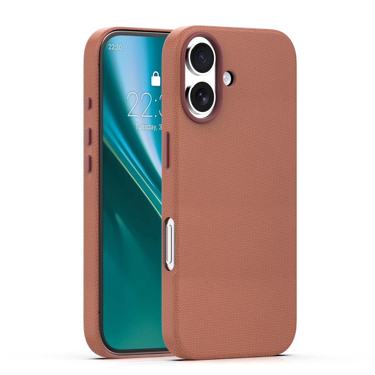 Etteri Elegant Mag skal för iPhone 17 brun