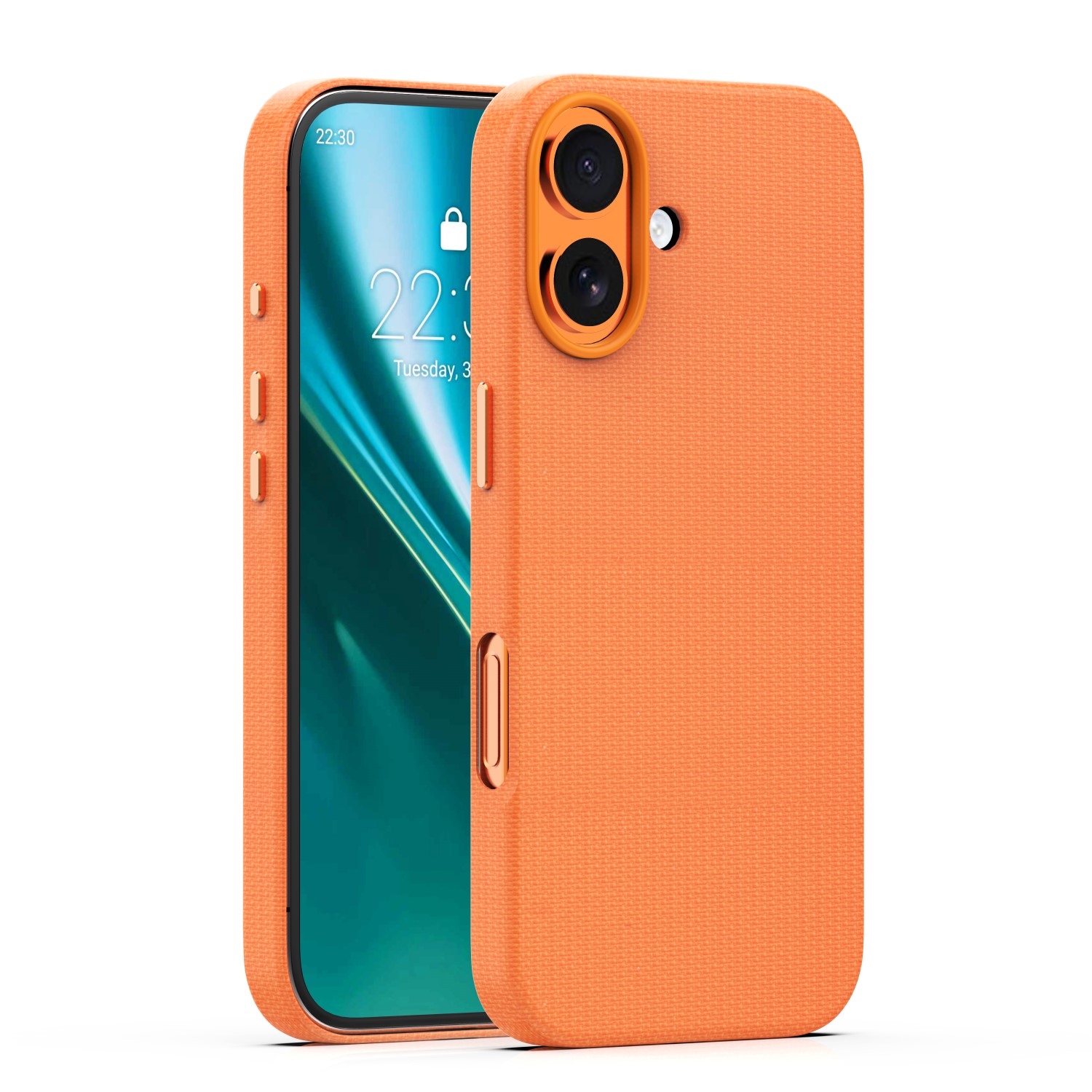 Etteri Elegant Mag skal för iPhone 17 orange