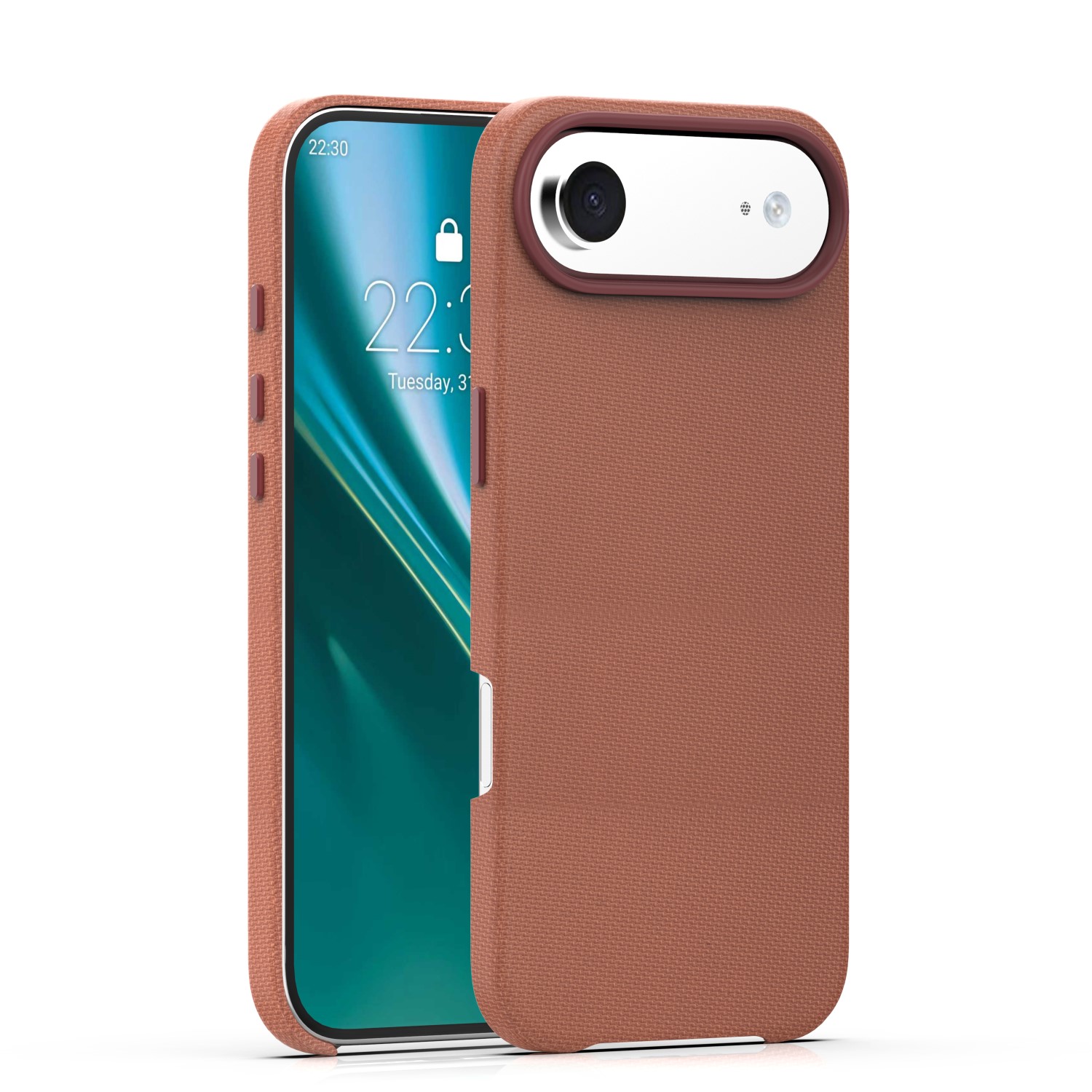 Etteri Elegant Mag skal för iPhone 17 Air brun
