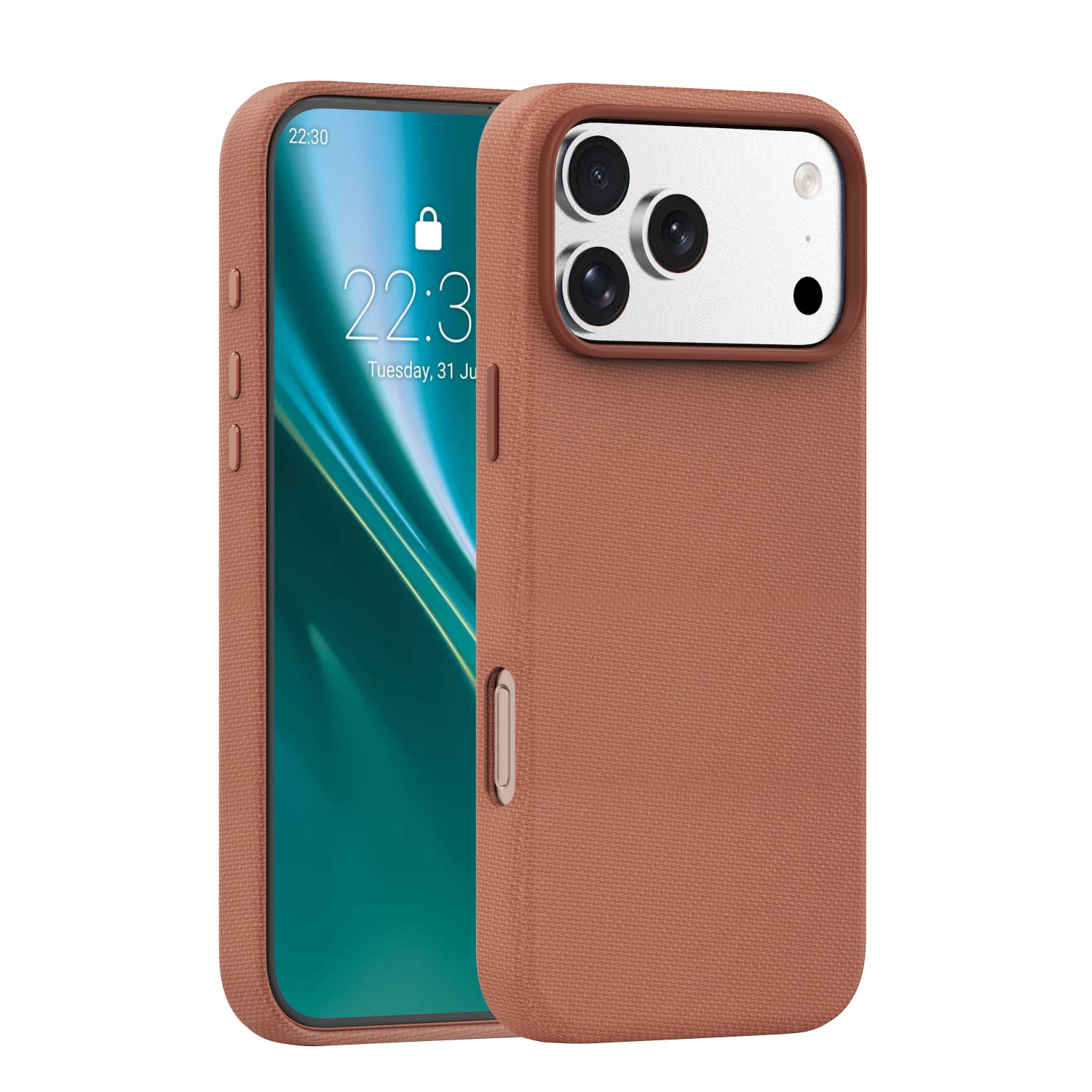 Etteri Elegant Mag skal för iPhone 17 Pro / 18 Pro brun