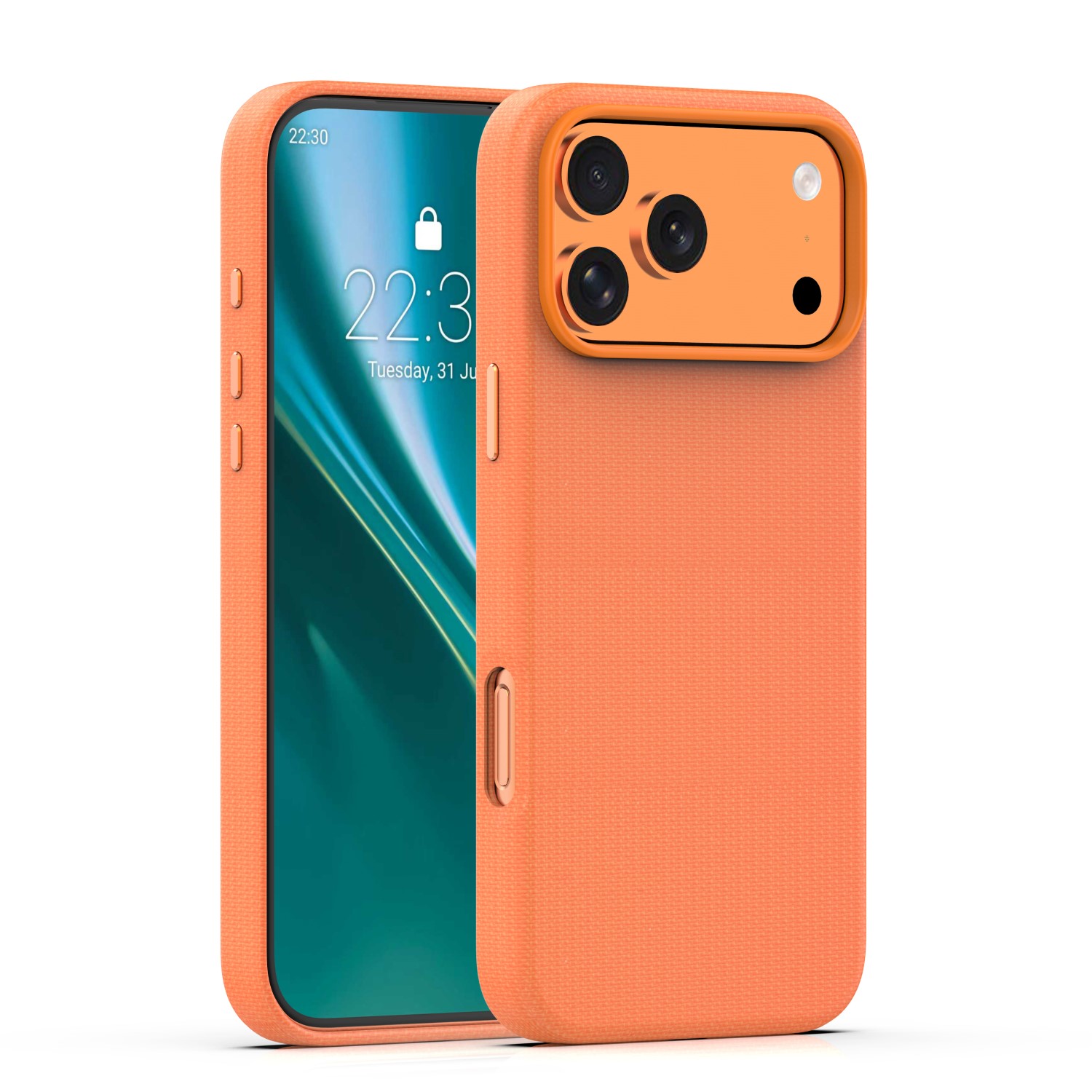 Etteri Elegant Mag skal för iPhone 17 Pro Max orange