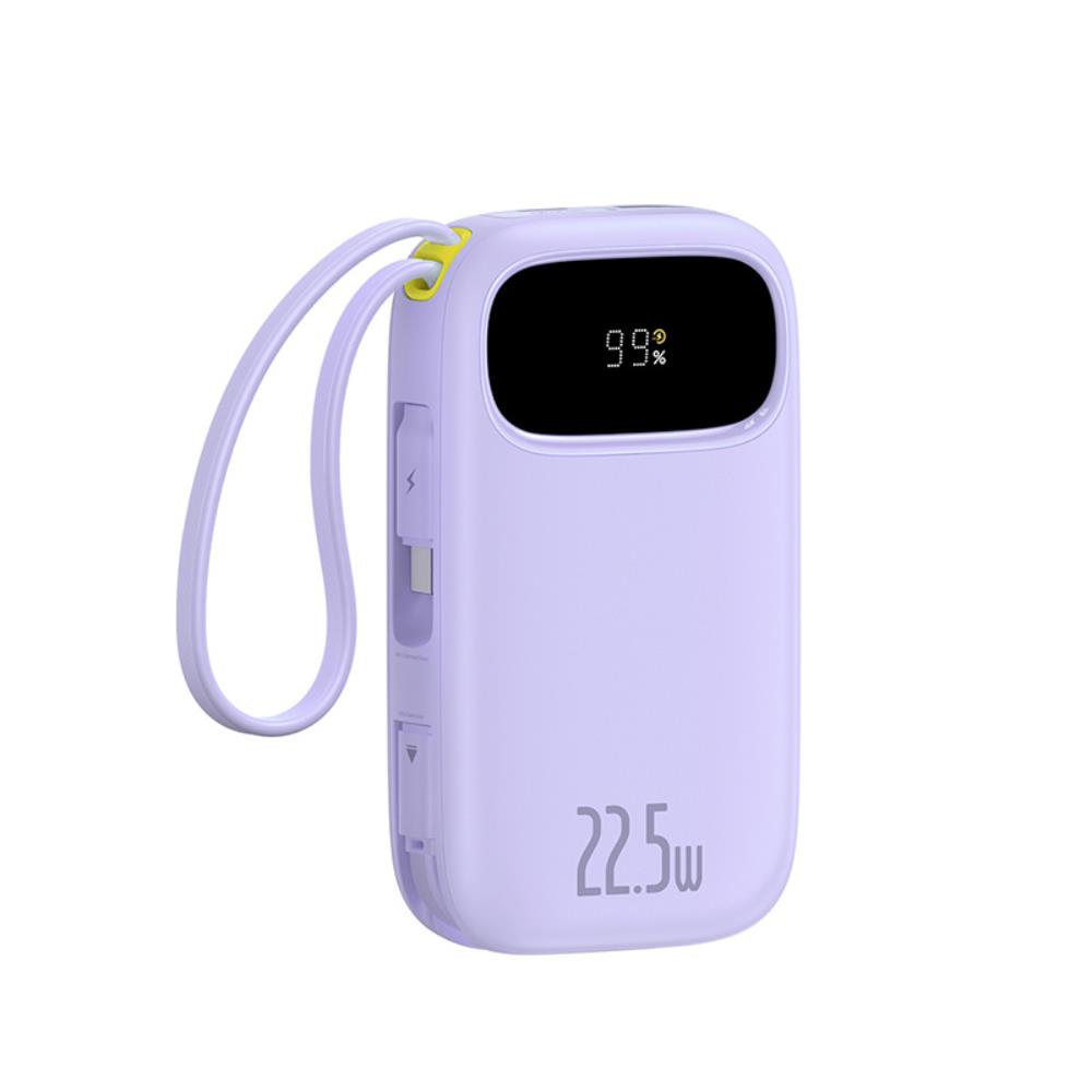 Baseus Qpow3 Digital Display Fast Charging power bank 22 5W 20000mAh Nebula lila