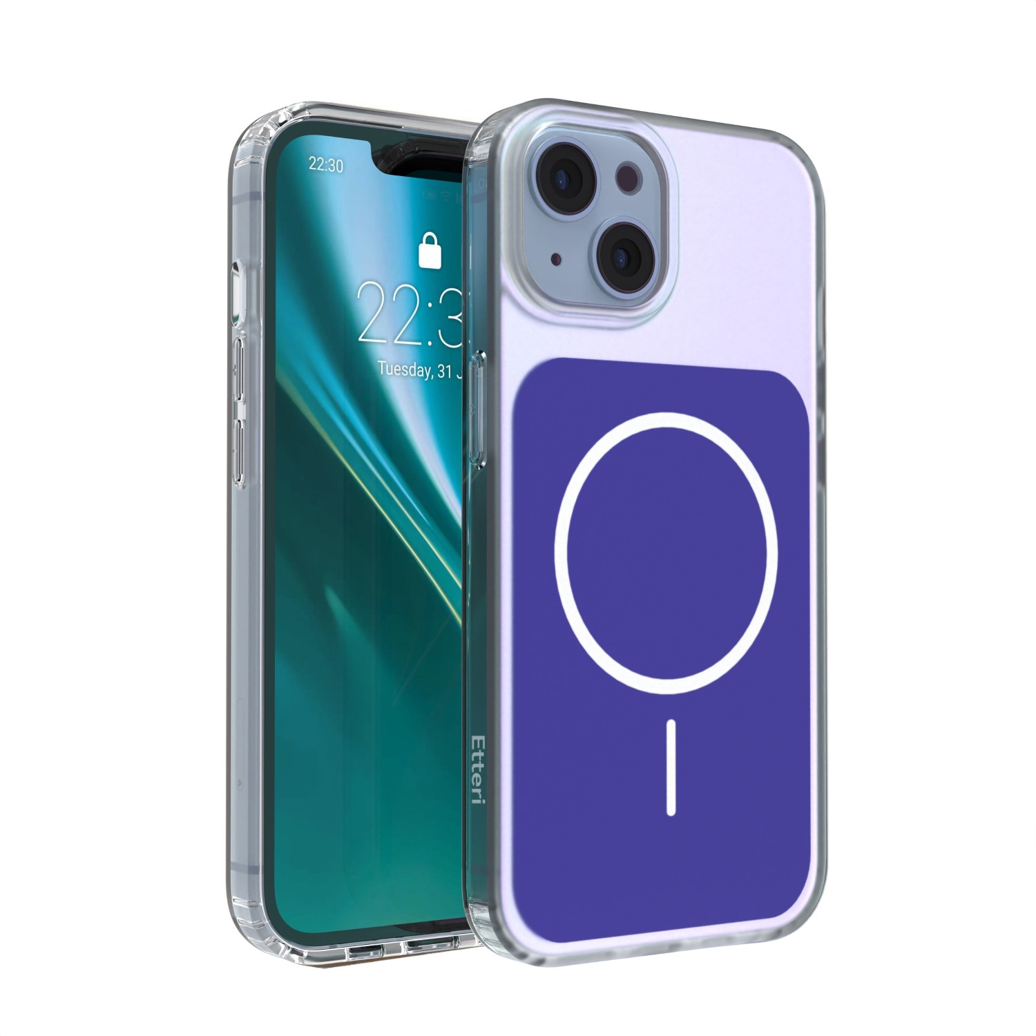 Etteri Hidden Pearl skal för iPhone 14 mörkblå