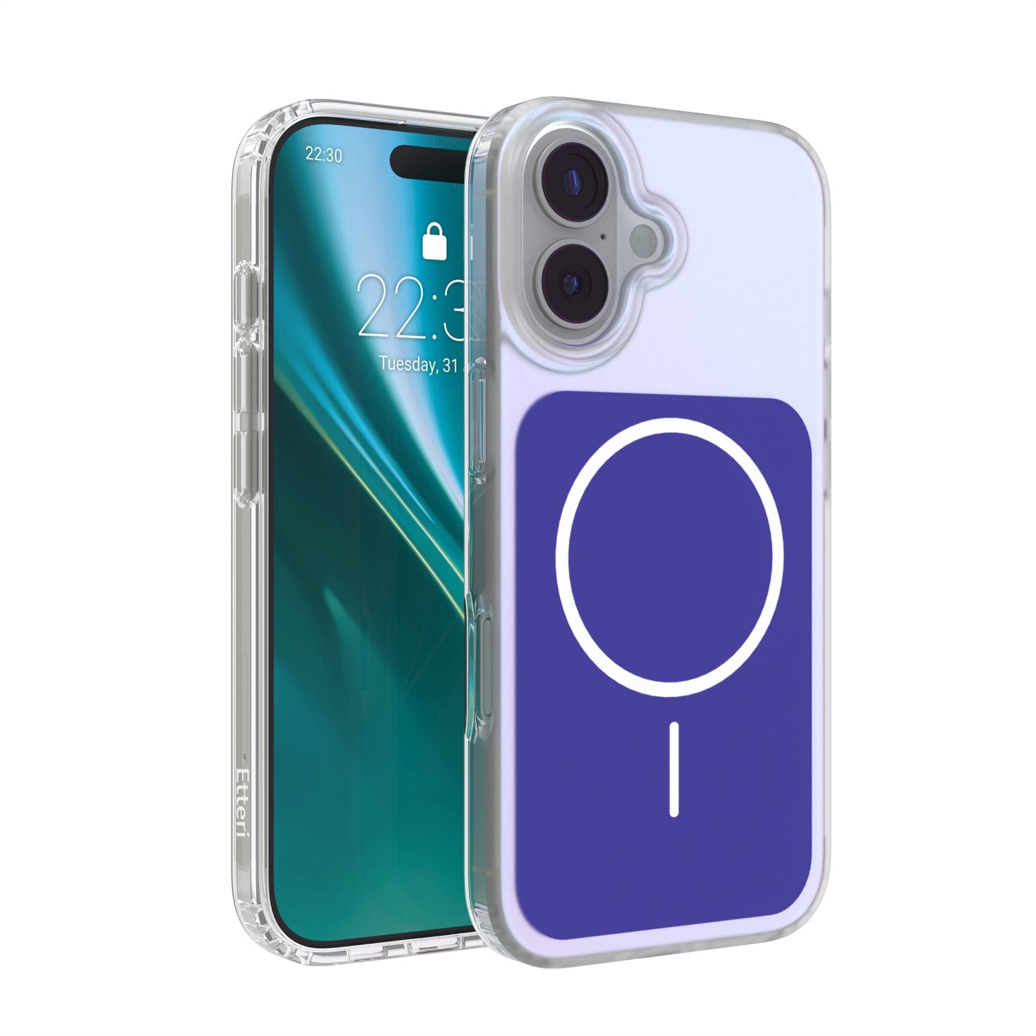 Etteri Hidden Pearl skal för iPhone 17 mörkblå