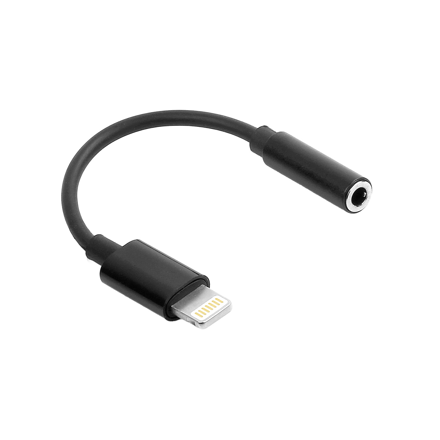 Maxlife adapter audio MXJL-02 jack 3,5 mm - Lightning svart