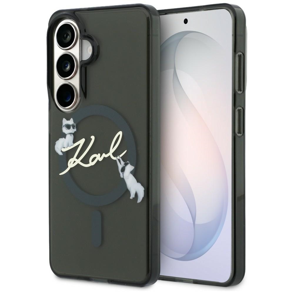 Karl Lagerfeld fodral IML KC Script MagSafe för Samsung Galaxy S26 svart