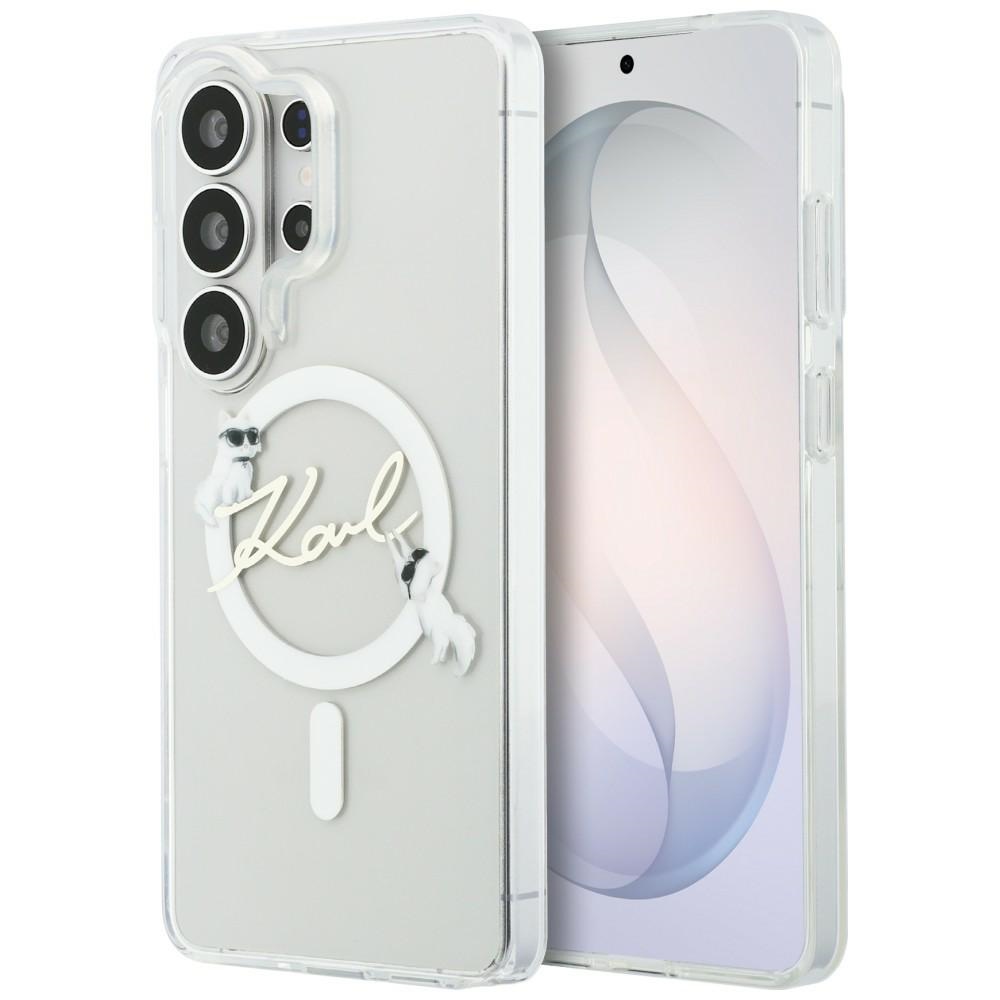 Karl Lagerfeld fodral IML KC Script MagSafe för Samsung Galaxy S26 Ultra transparent