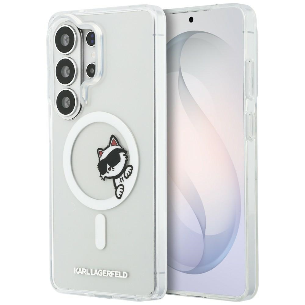 Karl Lagerfeld fodral IML Peekaboo Choupette MagSafe för Samsung Galaxy S26 Ultra transparent