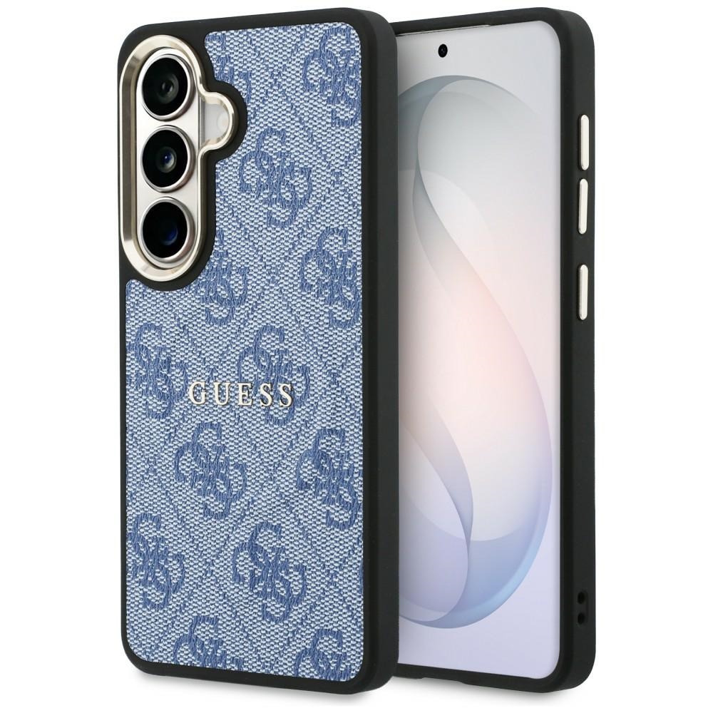 Guess fodral 4G Embossed Ring MagSafe för Samsung Galaxy S26 Plus blå