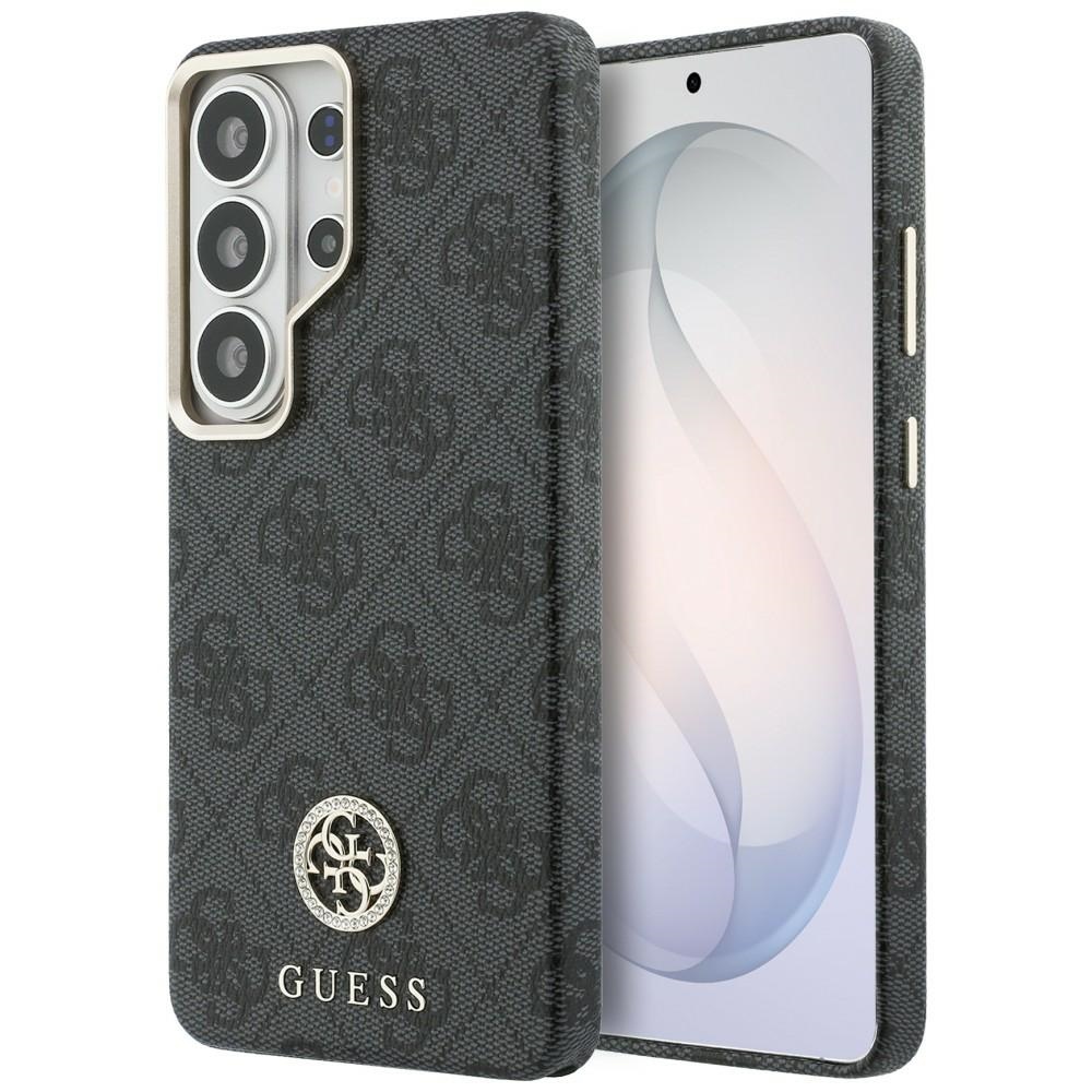 Guess fodral 4G Rhinestone Round Logo MagSafe för Samsung Galaxy S26 Ultra svart