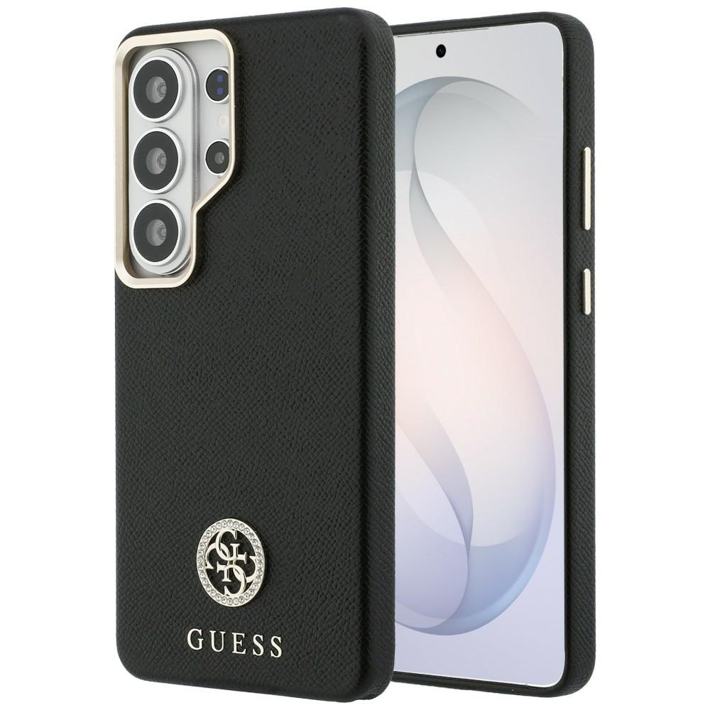 Guess fodral Rhinestone Round Logo MagSafe för Samsung Galaxy S26 Ultra svart