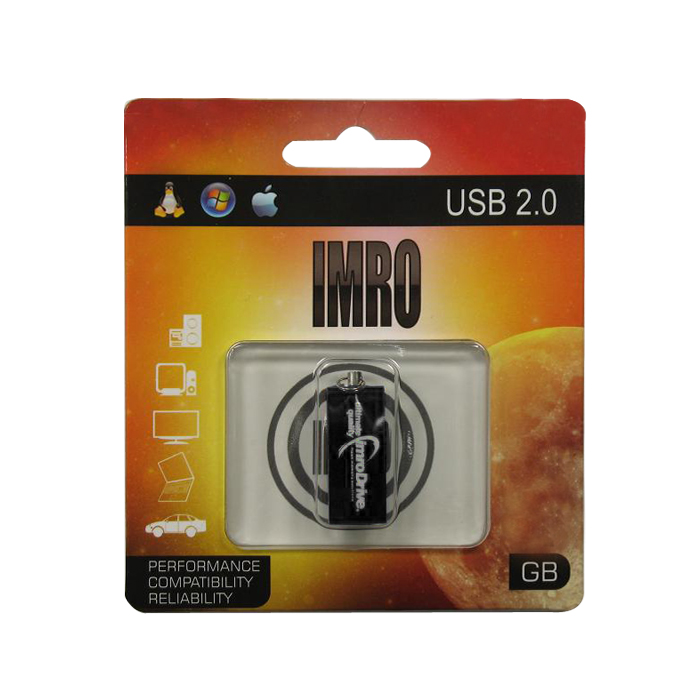 Imro pendrive 8GB USB 2 0 Edge svart